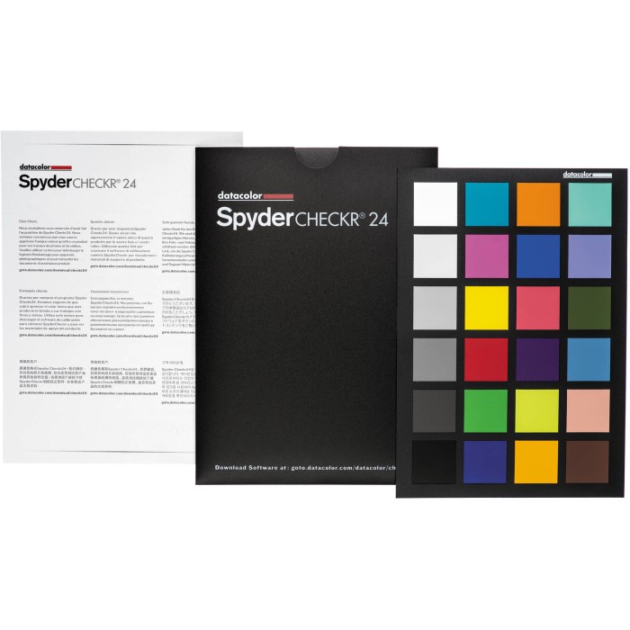 

Datacolor SpyderCHECKR 24 Color Chart - Spyder
