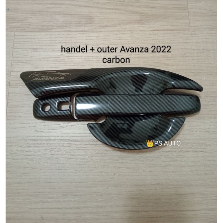 cover handel outer tank cover Avanza Xenia 2022 carbon / Handel Xenia 2022 / Outer Xenia 2022