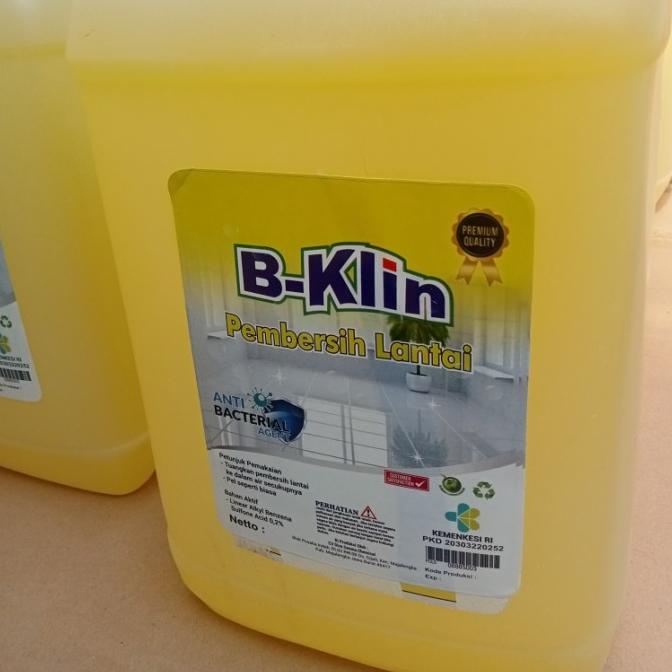 cusss order] sabun pembersih lantai 5 liter B-Klin / Floor cleaner 5000 ml B-Klin