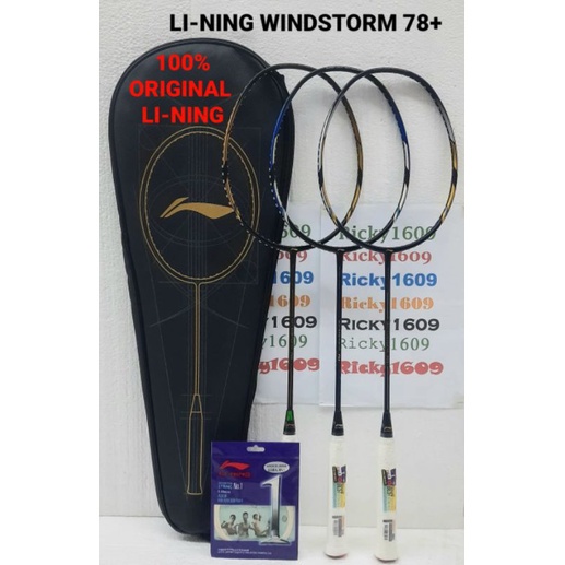 Raket Badnton Lining Windstorm 78 Plus - Lining Windstorm 78+ Extra Flexible - Light Technology -