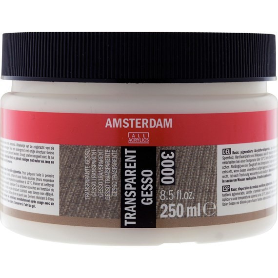 

Amsterdam Gesso Transparent 000 - 250 Ml Bestseller Paint