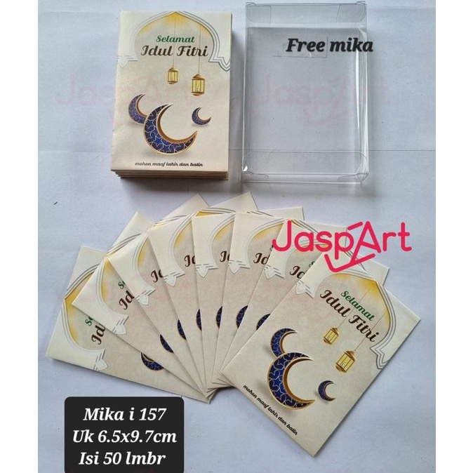 

*#*#*#] AMPLOP LEBARAN HARI RAYA IDUL FITRI MIKA ISI 50 LEMBAR - mik_i_157