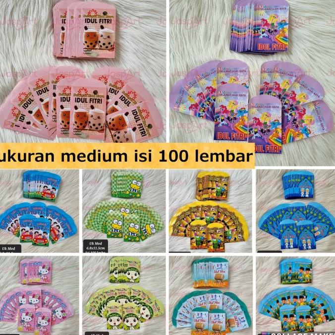 

<<<<<] AMPLOP LEBARAN IDUL FITRI KEMASAN ISI 100 LEMBAR READY MURAH Etalase 2