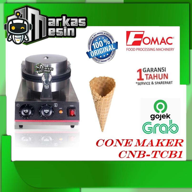 TER-UPDATE MESIN PEMBUAT CONE/WAFFLE ICE CREAM/CONE MAKER FOMAC CNB-TCB1 #ORIGINAL