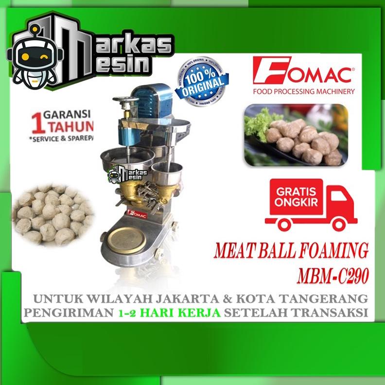 TER-UPDATE MESIN CETAK BAKSO ISI OTOMATIS / MEAT BALL MAKER FOMAC MBM-C290 #ORIGINAL