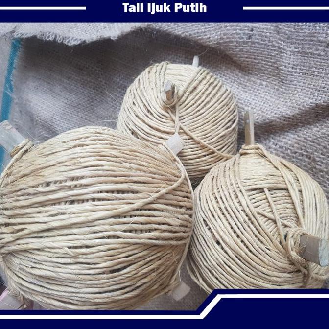

:>:>:>:>] Tali Bambu Putih 1 Roll 260 Meter