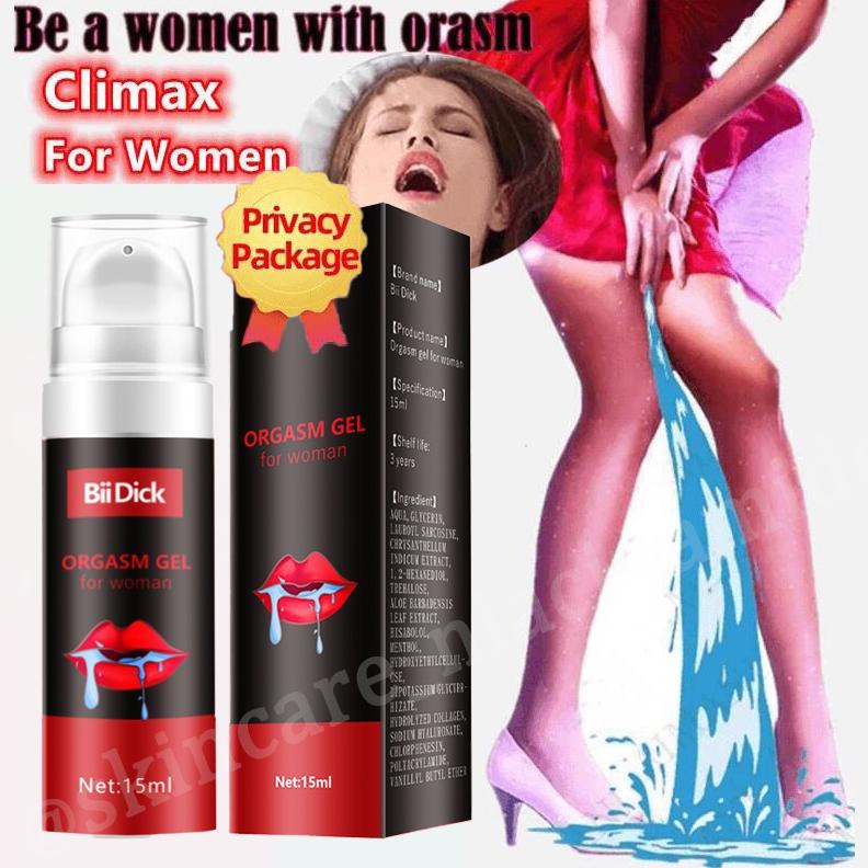 Bisa Cod Orgasmic Gel For Women | Orgasmic Booster | Aman Pelumas Lubricant Cairan Pelembab Orgasme 