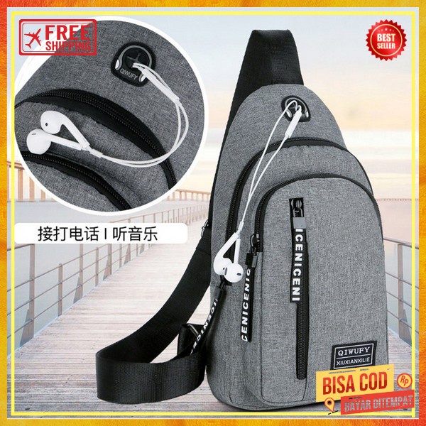 Grosir Tas Selempang Bahu Samping Slepang Slimpang Salempang Bag Modern Mini Pria Wanita Unisex Rema