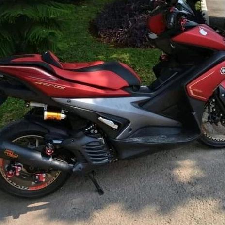 Kulit Mbtech Custom Jok Motor Aerox 155 125 160 - Variasi Terbaru