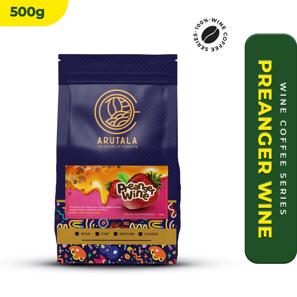

ARUTALA Kopi Arabika Jawa Preanger Wine 500 gram