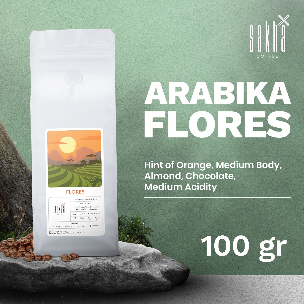 

Kopi Arabika Flores Bajawa Arabica Coffee Roast Bean Espresso Beans Dan Manual Brew 100 Gram Biji