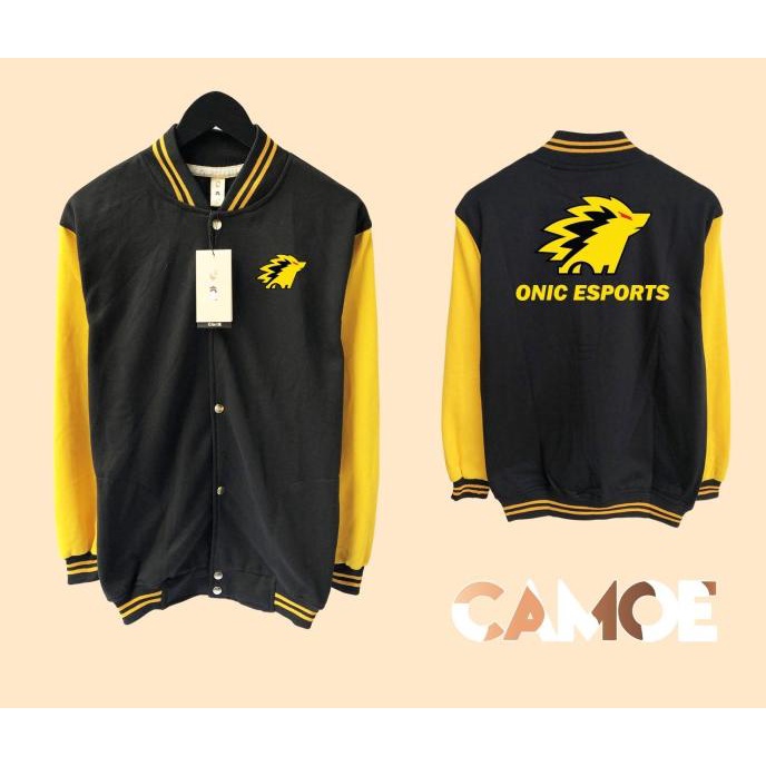 Jaket Baseball Varsity Gaming Esports Onic