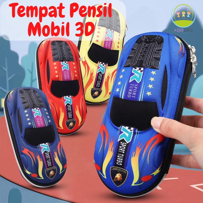 

Tempat Kotak Pensil Tepak 3D Timbul Hardtop Pencil Case Pc0016
