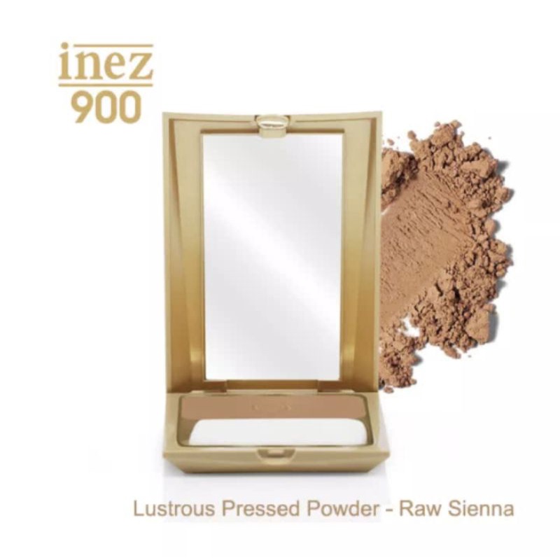 INEZ Lustrous Pressed Powder /bedak padat inez/bedak padat hasilnya glowing