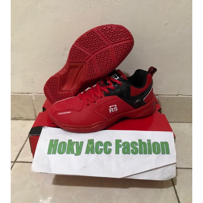 [Best Seller] Sepatu Badminton Rs Jeffer 712 - Rs Jf 712 - Rs 712 Original Berkualitas