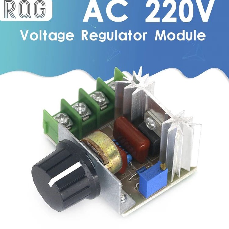 VYCZ3345  2000W SCR DIMMER 220V AC ELECTRONIC VOLTAGE REGULATOR SPEED CONTROLLER / PENGATUR KECEPATAN GERINDA