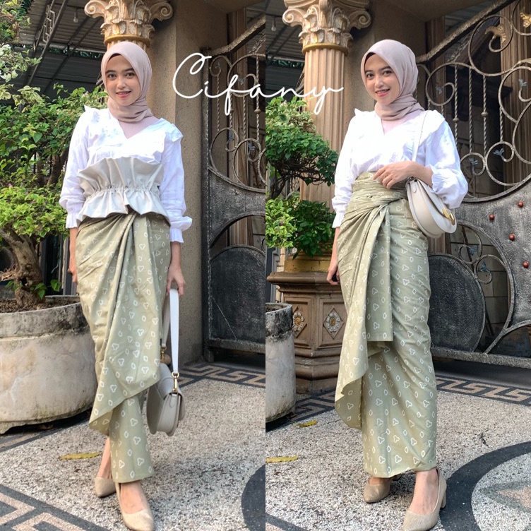 ZZFY7258  Rok Lilit Jumputan - Rok lilit batik - rok batik - rok jumputan