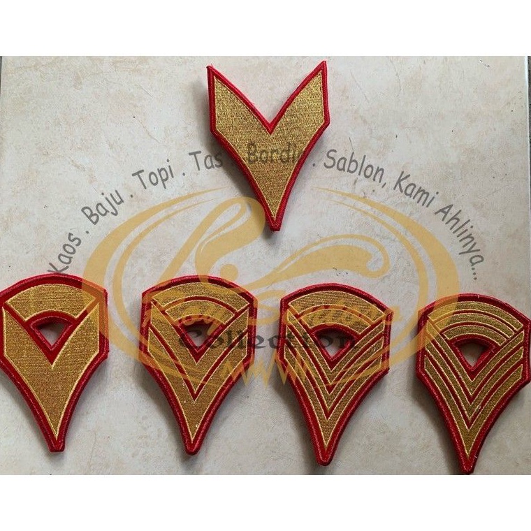 12.12 SALE PDH Sevron Chevron Taruna AKMIL, Akademi Angkatan Udara (AAU), Akademi Angkatan Laut (AAL