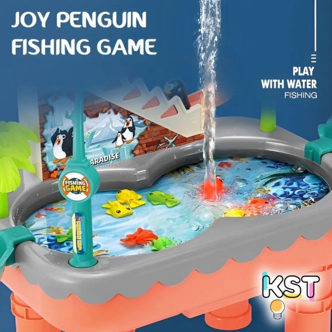 Fishing Game Penguin | Mainan Pancingan Anak Mainan Pancing Ikan Besar