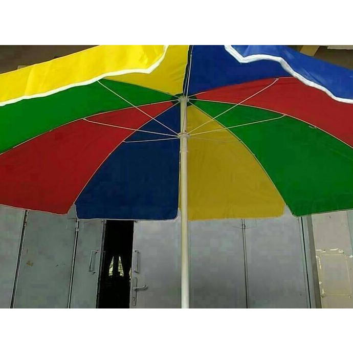 sale payung tenda 300cm jumbo pelangi payung pantai payung cafe bazar pkl termurah