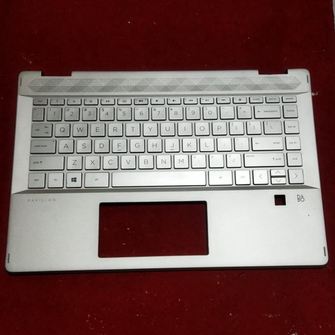 Palmrest Casing Tengah Hp Pavilion X360 14-Dh 14M-Dh L53785-001 Siap Kirim