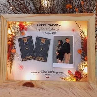 Mini Gold 0,025gr, 0,05gr in Frame, IMini Gold in Frame | Kado Pernikahan, Kado Ulang Tahun, Wisuda