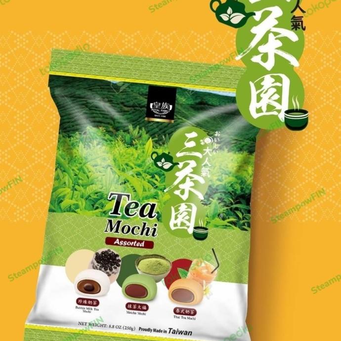 

Royal Assorted Mochi Matcha Green Tea Boba Thai Kue Moci Teh Hijau Twn