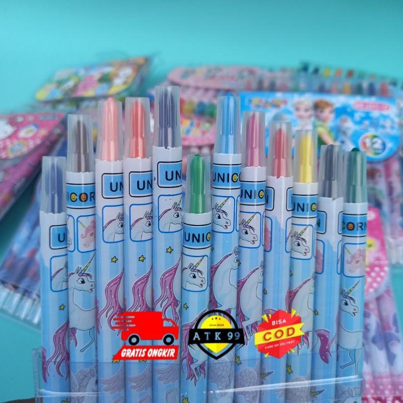 

Viral Rolling Krayon 12 Warna -Crayon/Pensil Warna/Pulas/Krayon