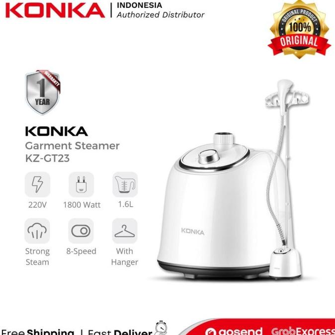 Konka Garment Steamer Standing | Setrika Uap Berdiri - Kz-Gt23 Lapakarzannugroho