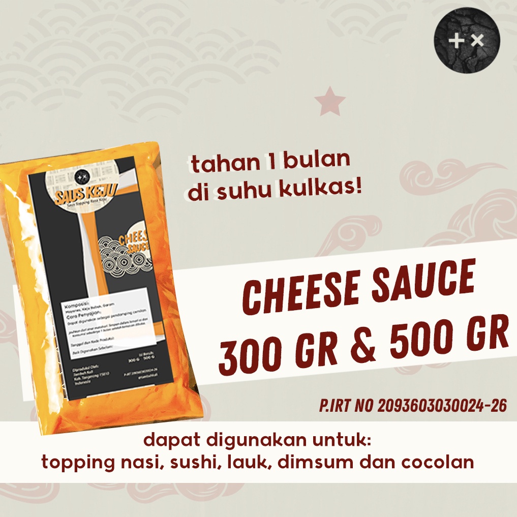 

Cheese Sauce 300 Gr & 500 Gr