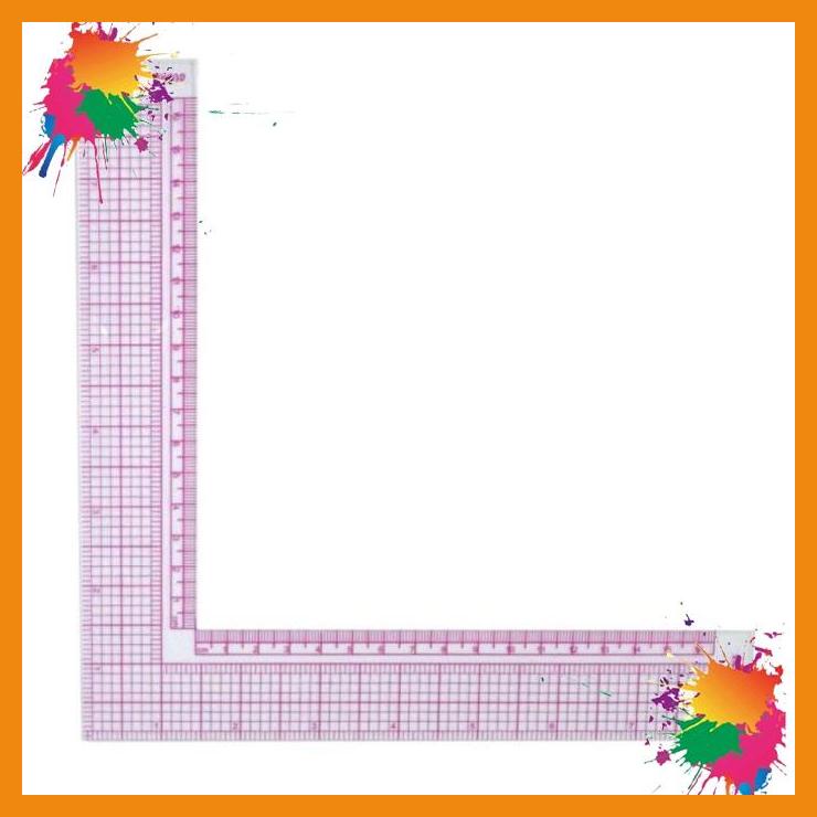 

PENGGARIS JAHIT NO 5808/QUILTING RULER/PENGGARIS JAHIT POLA KAIN 16CM [PKV]