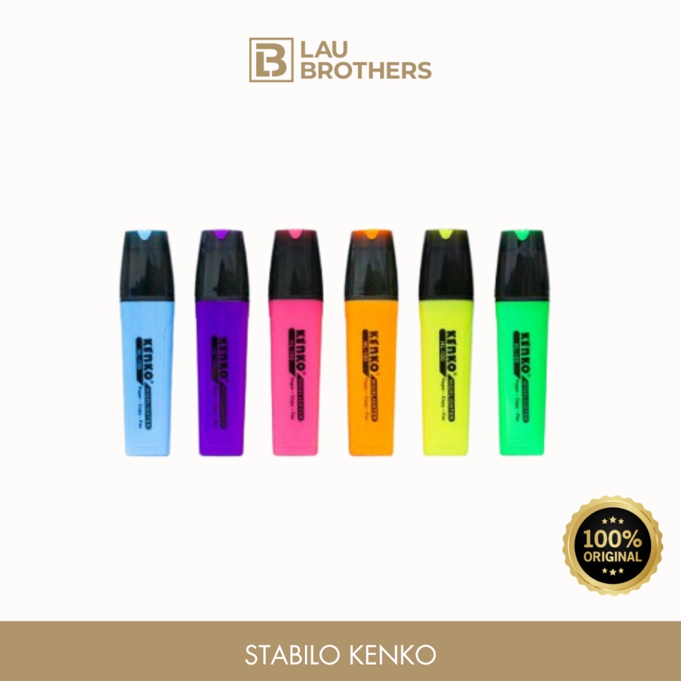 

Sikat abis HIGHLIGHTER KENKO (4 PC)