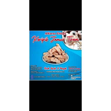 

keripik jamur tiram 500gr... terbuat dari jamur tiram segar.. rasa sudah tidak diragukan lagii..