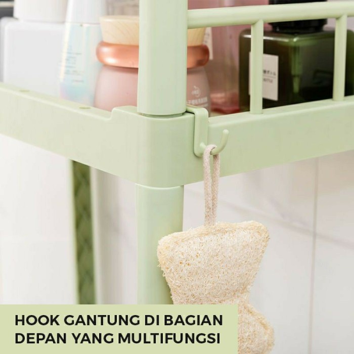 [Rak] Rak Closet Kamar Mandi Tempat Sabun Handuk Kosmetik [Mandi]