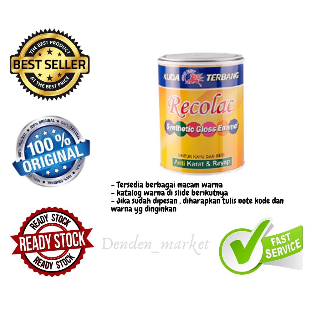 

Real produk recolac kuda terbang / cat recolac kayu besi / cat recolac kuda terbang 1 kg