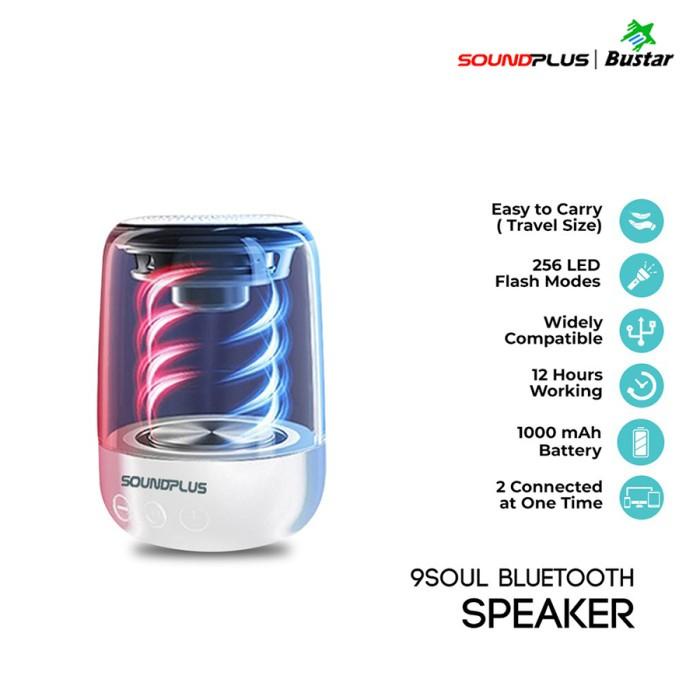 SOUNDPLUS 9SOUL - SPEAKER BLUETOOTH LED 5W / PORTABLE SPEAKER
