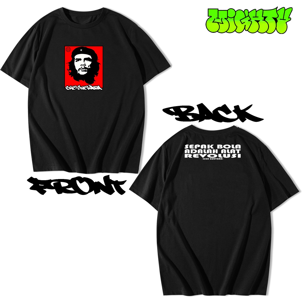 Tshirt Che Guevara Sepakbola Senjata Revolusi