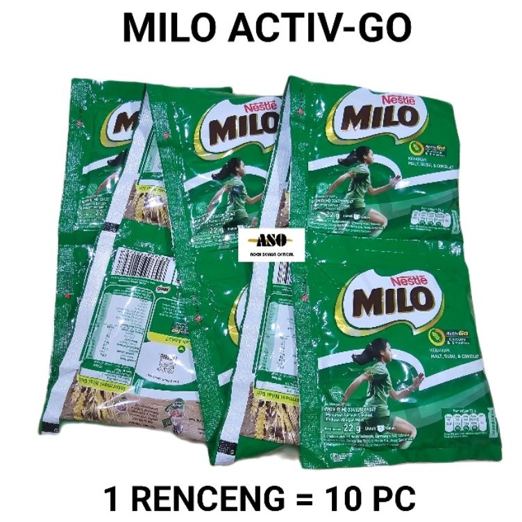 

BMTL9521 MILO Activ-Go Susu Bubuk Sachet 22 gr RENCENG ( ISI 10 pc )