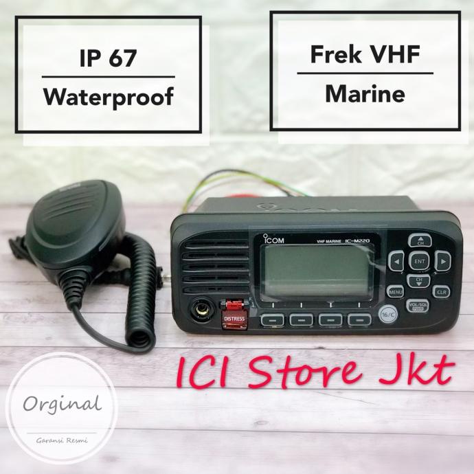 Radio Rig Icom IC M 220 / icom m220 / icom marine (Original)