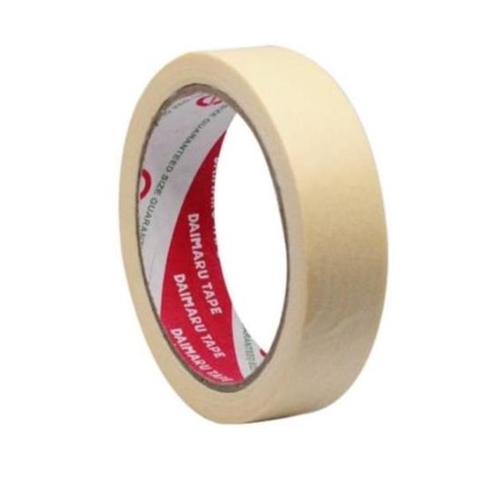 

monggo] Masking Tape / Lakban Kertas 24 mm / 1" inch / 21 mtr DAIMARU