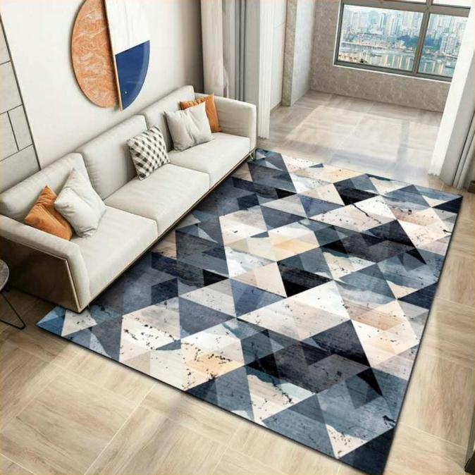 Karpet Lantai Karpet Permadani Karpet Ruang Tamu Anti Slip Ukuran Lapaknyavesya
