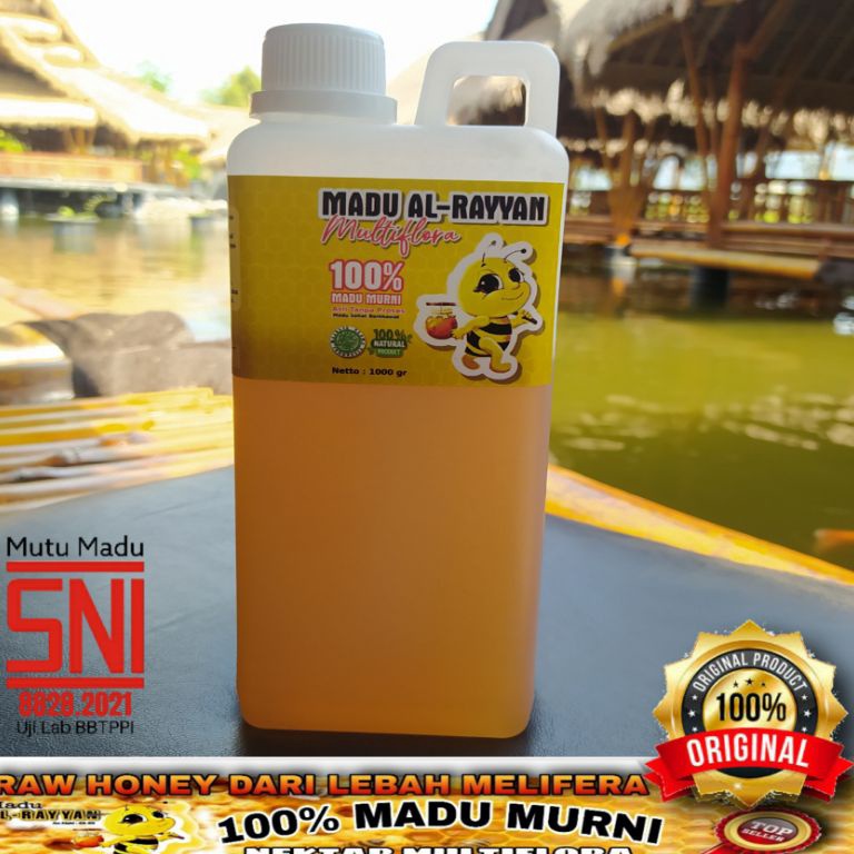 

12.12 Terlaris Madu Murni Raw Honey 1kg - Madu Asli | Madu Al rayyan