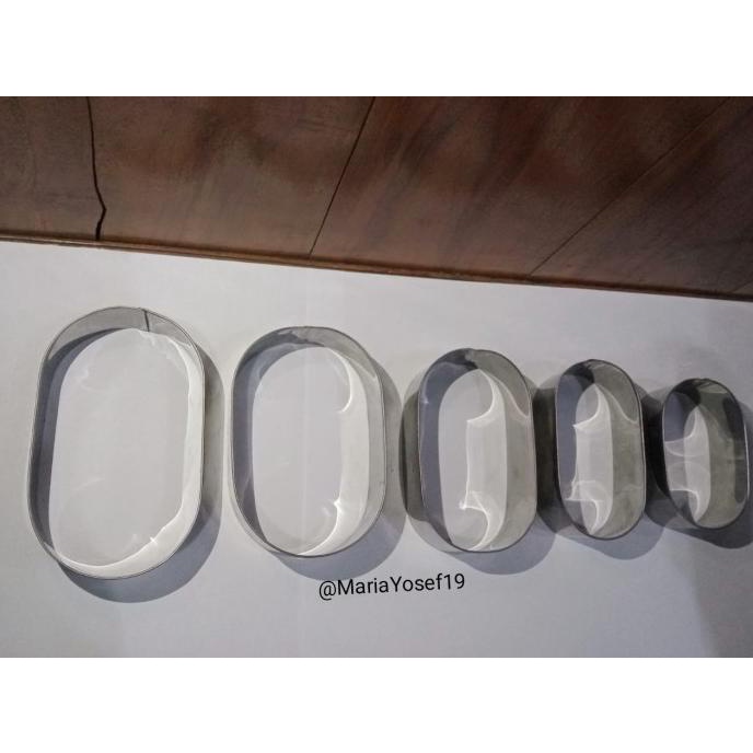 {{{{}}] Cetakan Roti Ring Oval