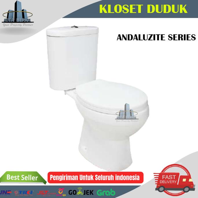 ,,,,,,,] CLOSET DUDUK/ WC DUDUK TRILLIUN WARE - ANDALUZITE