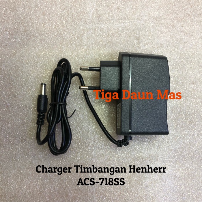 CHARGER TIMBANGAN HENHERR ACS 718SS / ADAPTOR TIMBANGAN ACS-718SS