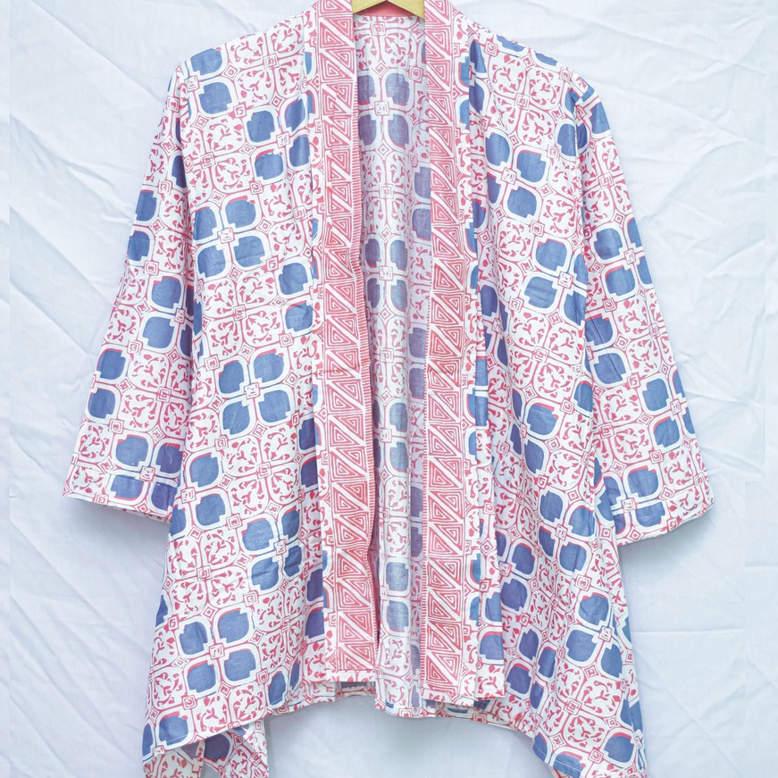 (E☼D B> Blazer Batik Wanita Motif Kawung -siaap.dikirim㊖