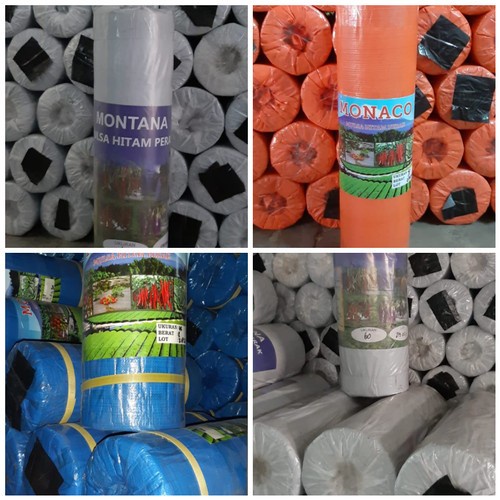 Plastik Mulsa Montana Monaco Hitam Perak Alat Tanam Super 1,2 M X 250M
