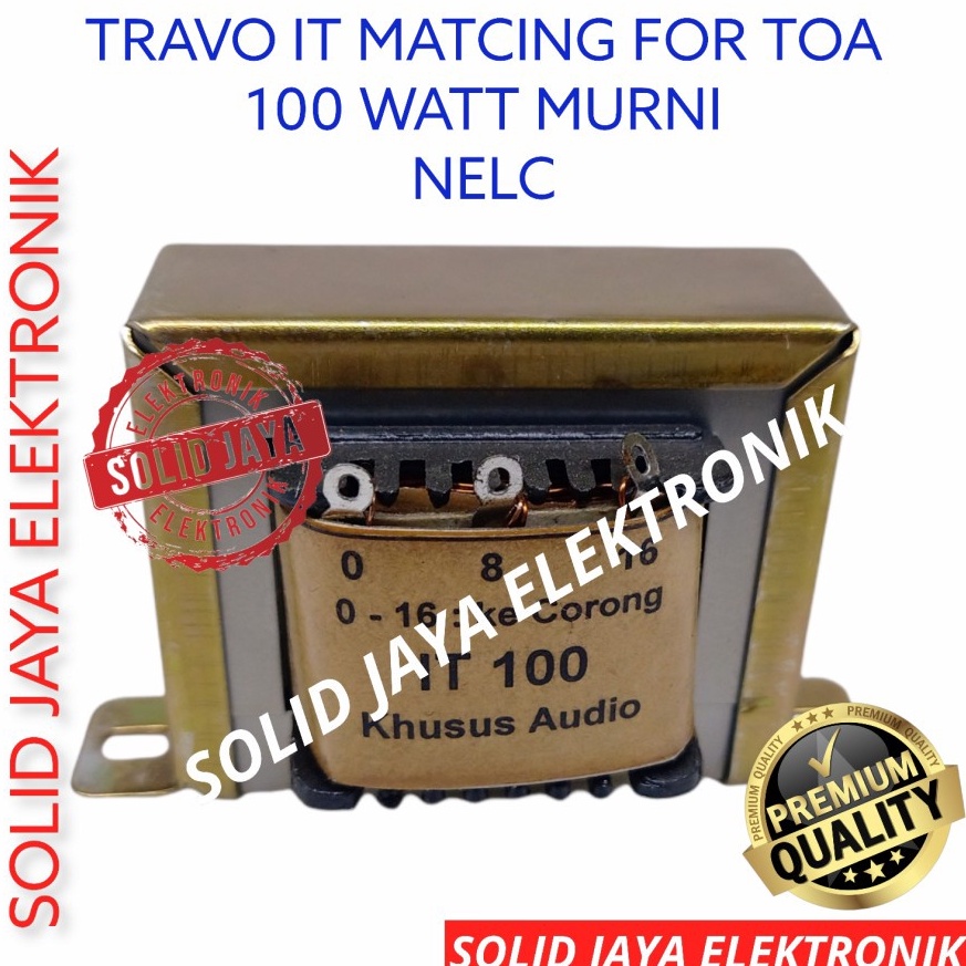 READY TRAVO TRAFO IT 100W NELC MATCHING MEICING MECING FOR UNTUK SPEAKER TRAVO 100 W WATT CORONG TOA