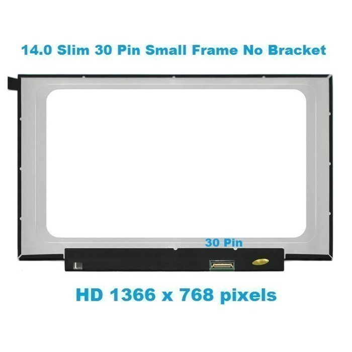 LED LCD ASUS VIVOBOOK S14 S411U S410 S410U 14 INCH 30 PIN SMALL FRAME