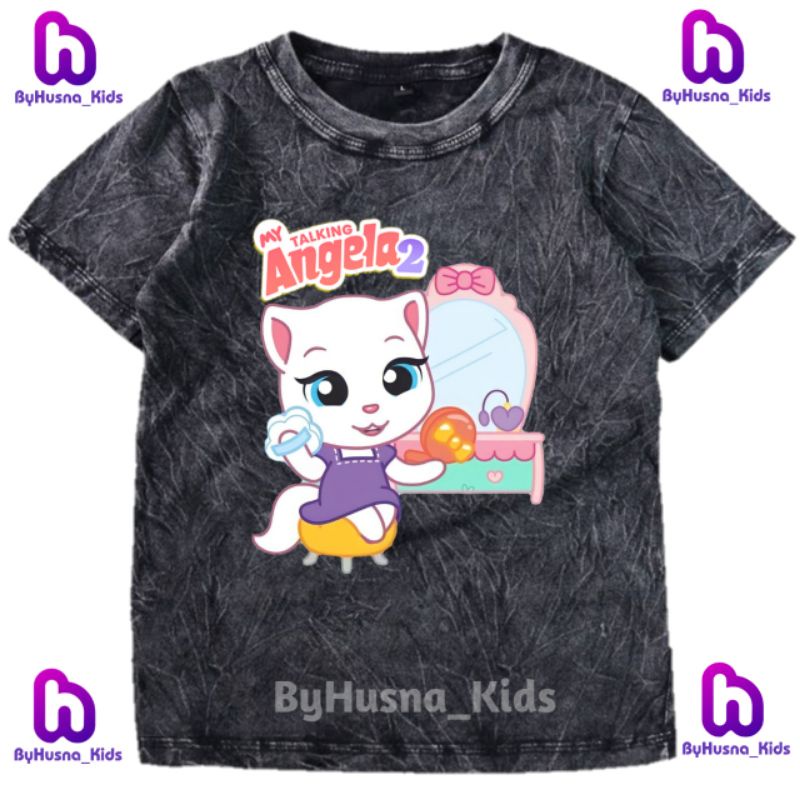 MY TALKING ANGELA BAJU ANAK KAOS WASHED ANAK TALKING TOM HEROES TALKING TOM AND FRIENDS ATASAN ANAK 